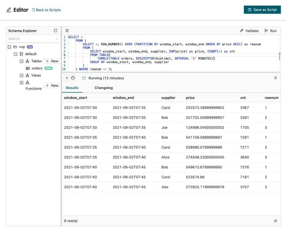 schema explorer