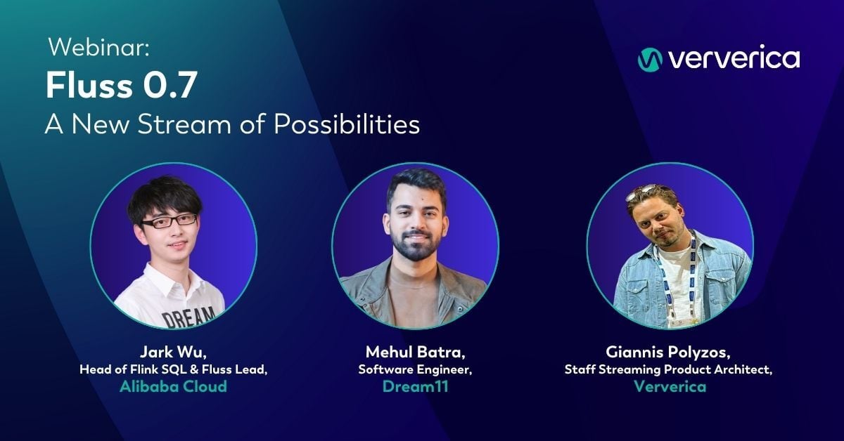 Fluss Webinar speakers and host