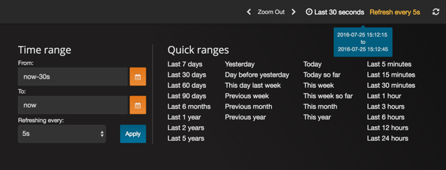 grafana-refresh-settings