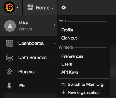 grafana-select-profile