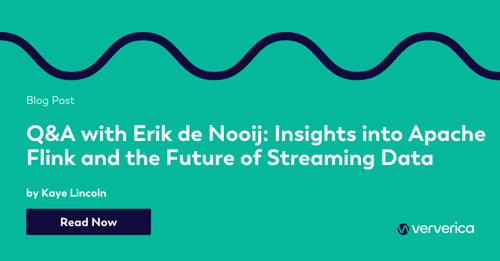 Q&A with Erik de Nooij: Insights into Apache Flink and the Future of Streaming Data