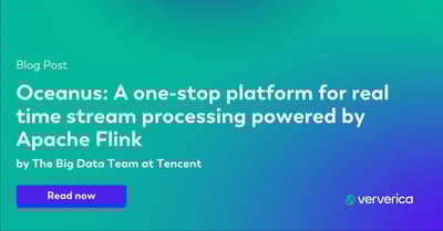 Oceanus: A one-stop platform for real time stream processing powered by Apache Flink