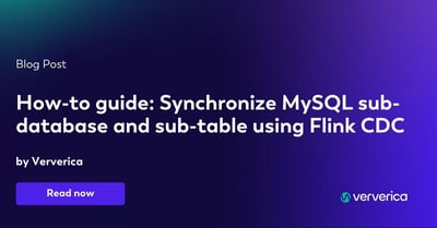  How-to guide: Synchronize MySQL sub-database and sub-table using Flink CDC
