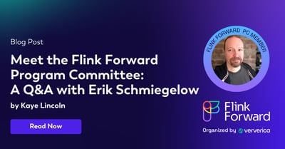  Meet the Flink Forward Program Committee A Q&A with Erik Schmiegelow