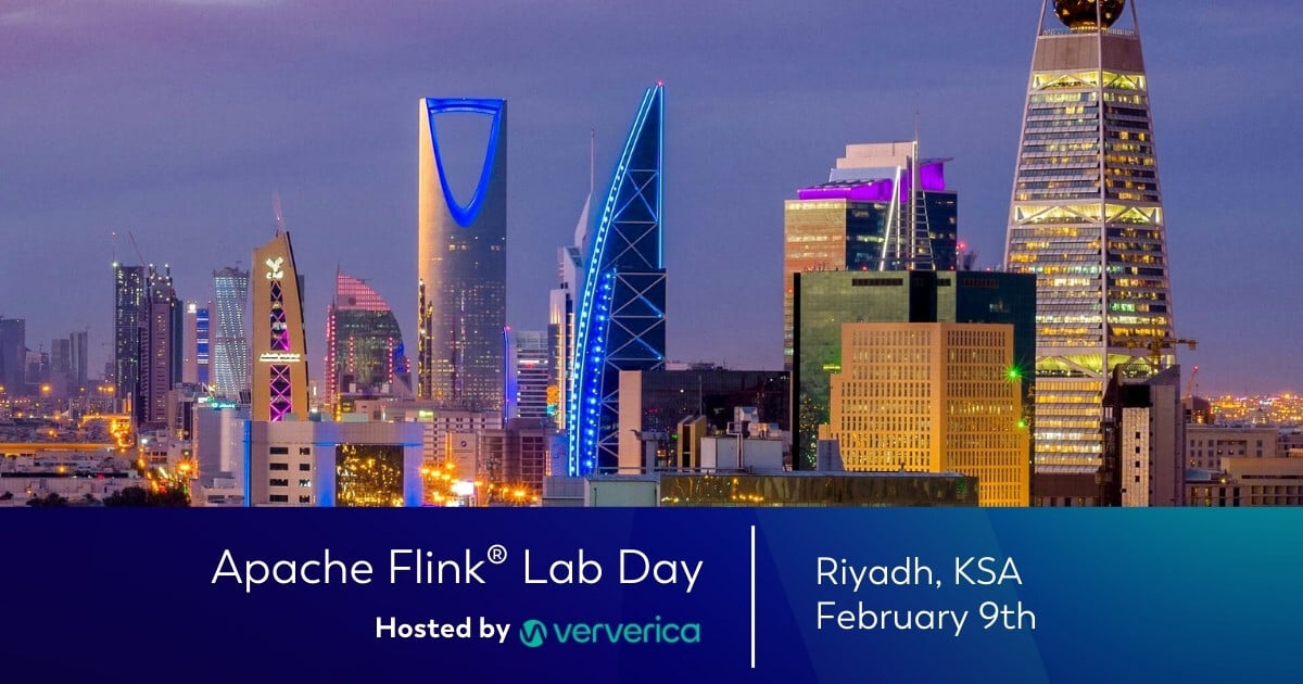 Apache Flink® Lab Day In Riyadh FEb 9th 2026