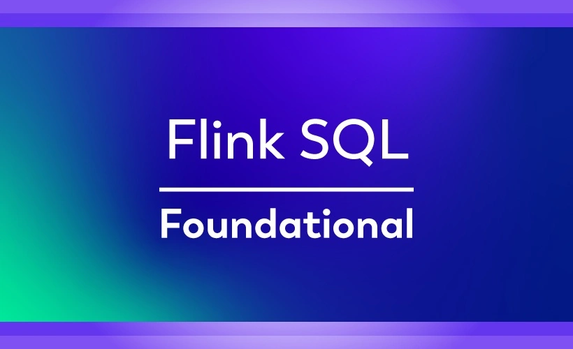 Flink SQL course