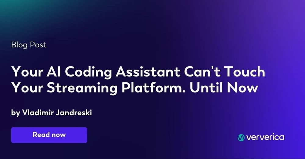  Your AI Coding Assistant Can't Touch Your Streaming Platform. Until Now
