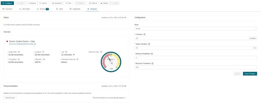 scaling out, Flink, autoscaling, flink autoscaling, resource management, Ververica Platform