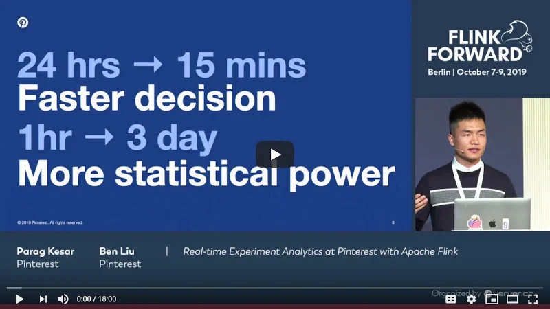 Real-time Experiment Analytics at Pinterest with Apache Flink - Parag Kesar Ben Liu_resized