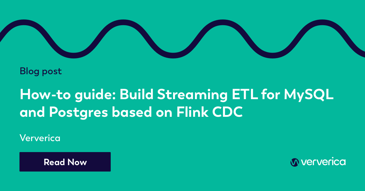 How-to guide: Build Streaming ETL for MySQL and Postgres based on Flink CDC