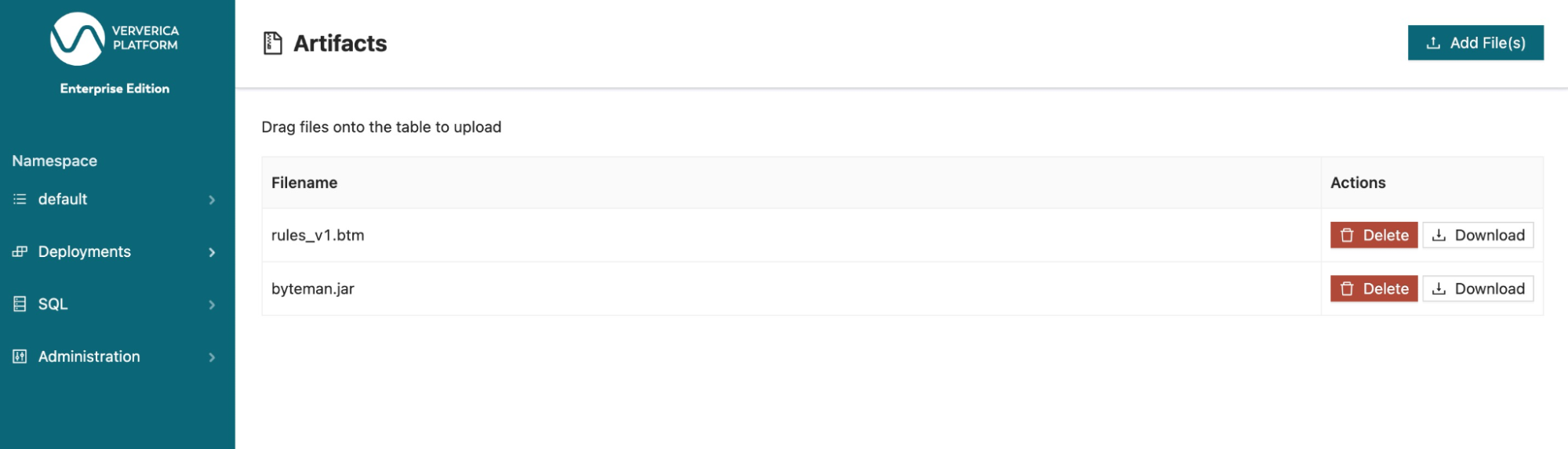 artifacts, ververica platform, apache flink, flink, stream processing