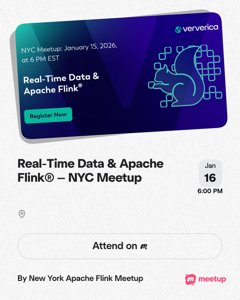 New York City Meetup: Real-Time Data & Apache Flink